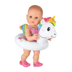 Puppen Einhorn Schwimmset - Größe 35-45 Cm 8 Puppen Einhorn Schwimmset - Größe 35-45 Cm -Spielzeug Aktionen Geschäft 201931 4001949000669 einhorn schwimmset heless 03