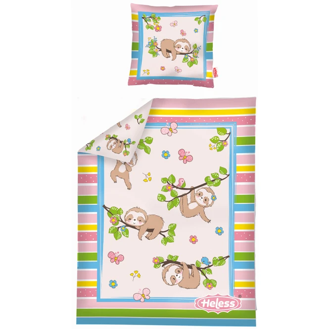 Bettwäsche-Set - Faultier Flauschi - 2-teilig 4 Bettwäsche-Set - Faultier Flauschi - 2-teilig – Bild 2