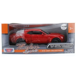 Motormax - 2018 Dodge Challenger SRT Hellcat Widebody - Maßstab 1:24
