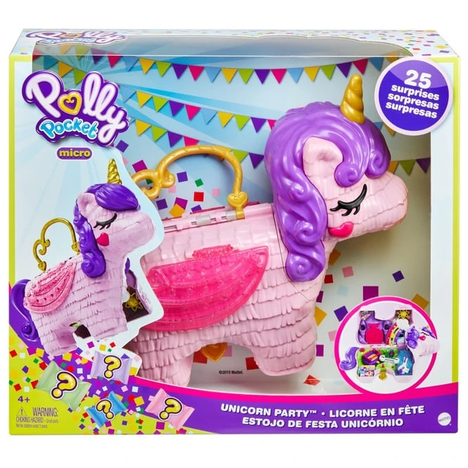 MATTEL Polly Pocket - Einhorn-Party 5 MATTEL Polly Pocket - Einhorn-Party – Bild 3