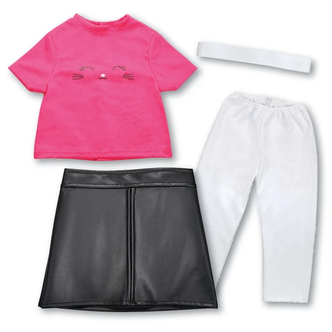 Besttoy - Puppenkleidung Für Josy - Lederrock 3 Besttoy - Puppenkleidung Für Josy - Lederrock