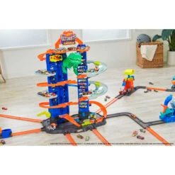MATTEL Hot Wheels - Megacity Parkgarage -Spielzeug Aktionen Geschäft 223286 887961813425 mattel hw rennbahn hw ultimate garage 02