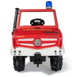 ROLLY TOYS Tretfahrzeug - RollyUnimog - Feuerwehrfahrzeug -Spielzeug Aktionen Geschäft 225055 4006485038220 rollytoys benz kinderfahrzeugunimog 01