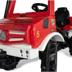 ROLLY TOYS Tretfahrzeug - RollyUnimog - Feuerwehrfahrzeug -Spielzeug Aktionen Geschäft 225055 4006485038220 rollytoys benz kinderfahrzeugunimog 02