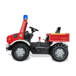 ROLLY TOYS Tretfahrzeug - RollyUnimog - Feuerwehrfahrzeug -Spielzeug Aktionen Geschäft 225055 4006485038220 rollytoys benz kinderfahrzeugunimog 03
