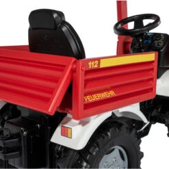 ROLLY TOYS Tretfahrzeug - RollyUnimog - Feuerwehrfahrzeug -Spielzeug Aktionen Geschäft 225055 4006485038220 rollytoys benz kinderfahrzeugunimog 06