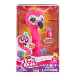 Zuru Pets Alive - Plüsch-Flamingo Frankie -Spielzeug Aktionen Geschäft 225425 4894680013957 zuru pets alive plueschflamingo frankie