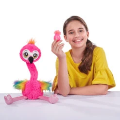 Zuru Pets Alive - Plüsch-Flamingo Frankie -Spielzeug Aktionen Geschäft 225425 4894680013957 zuru petsalive flamingo frankie 05