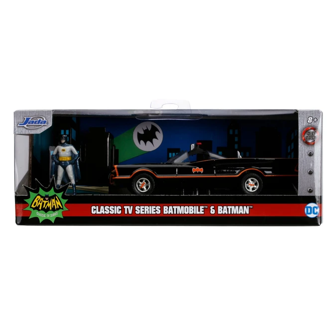Jada - Classic Batmobil 1966 Mit Batman-Figur - 1:32 4 Jada - Classic Batmobil 1966 Mit Batman-Figur - 1:32 – Bild 2