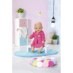 Zapf Creation BABY Born Little - Bademantel - 36 Cm -Spielzeug Aktionen Geschäft 227151 4001167830581 zapf bb bademantel 03