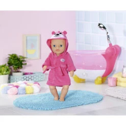 Zapf Creation BABY Born Little - Bademantel - 36 Cm -Spielzeug Aktionen Geschäft 227151 4001167830581 zapf bb bademantel 05