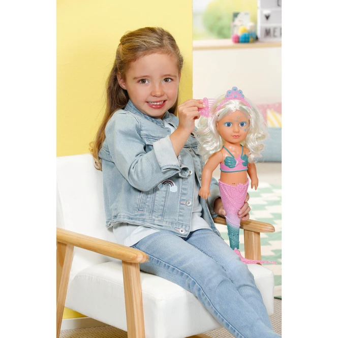 Zapf Creation BABY Born - Little Sister - Meerjungfrau - 46 Cm 4 Zapf Creation BABY Born - Little Sister - Meerjungfrau - 46 Cm – Bild 2