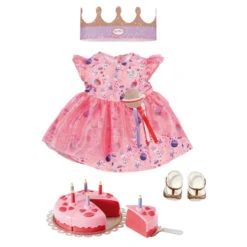 Zapf Creation BABY Born - Deluxe Happy Birthday Set - 43 Cm -Spielzeug Aktionen Geschäft 227156 4001167830789 zapf babyborn deluxeset happybirthday 01