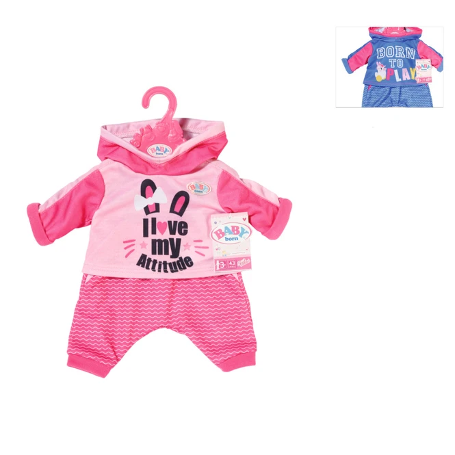 Zapf Creation BABY Born - Jogginganzug - 43 Cm 4 Zapf Creation BABY Born - Jogginganzug - 43 Cm – Bild 2