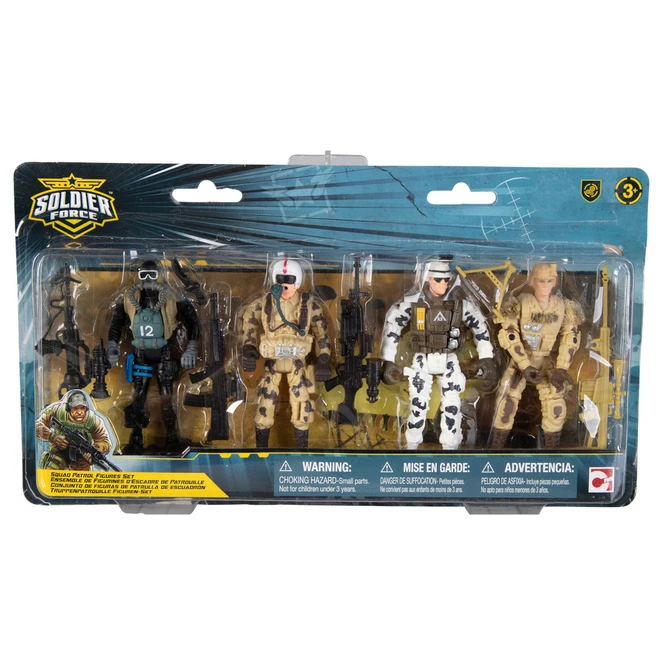 Besttoy - Soldier Force 10 - Truppenpatrouillen-Figuren-Set 3 Besttoy - Soldier Force 10 - Truppenpatrouillen-Figuren-Set