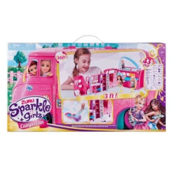 Zuru Sparkle Girlz - Puppen Spielset - Retro Camper -Spielzeug Aktionen Geschäft 228018 4894680010079 Zuru Sparkle Girlz Camper