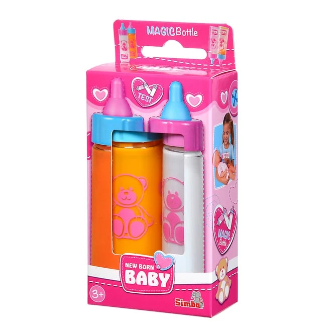 SIMBA TOYs New Born Baby - 2 Magische Milchfläschchen 3 SIMBA TOYs New Born Baby - 2 Magische Milchfläschchen