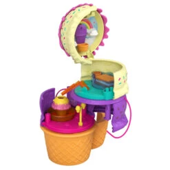MATTEL Polly Pocket - Eiswaffel Schatulle -Spielzeug Aktionen Geschäft 231837 194735042760 mattel polly pocket ice cream 01