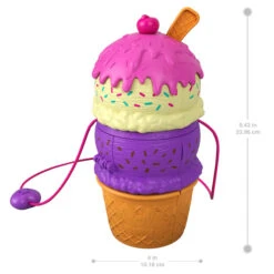 MATTEL Polly Pocket - Eiswaffel Schatulle -Spielzeug Aktionen Geschäft 231837 194735042760 mattel polly pocket ice cream 02