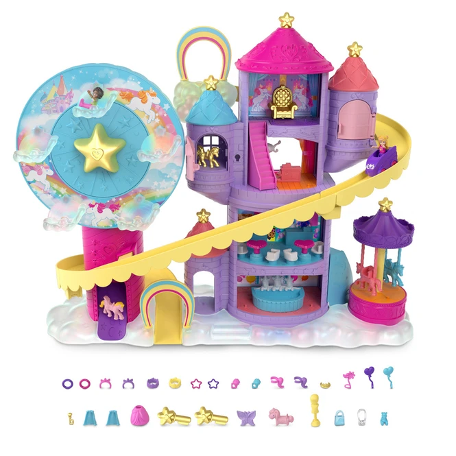 MATTEL Polly Pocket - Pollyville Freizeitpark 4 MATTEL Polly Pocket - Pollyville Freizeitpark – Bild 2