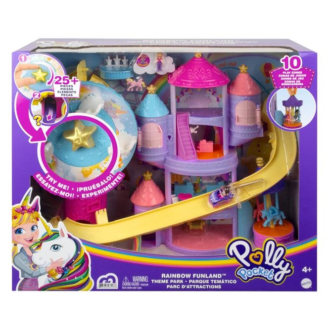 MATTEL Polly Pocket - Pollyville Freizeitpark 3 MATTEL Polly Pocket - Pollyville Freizeitpark
