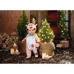 Zapf Creation BABY Born - Rentier Onesie - 43 Cm