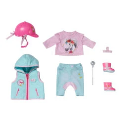 Zapf Creation BABY Born - Deluxe Reiter Outfit - 43 Cm -Spielzeug Aktionen Geschäft 232759 4001167831175 bb reiteroutfit zapf