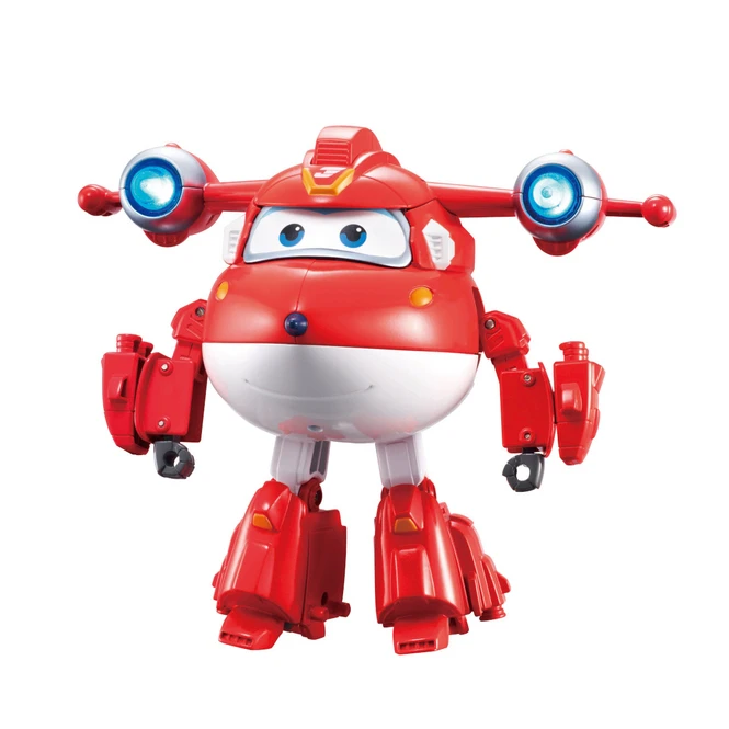Super Wings - Deluxe Transforming-Supercharged Jett 3 Super Wings - Deluxe Transforming-Supercharged Jett