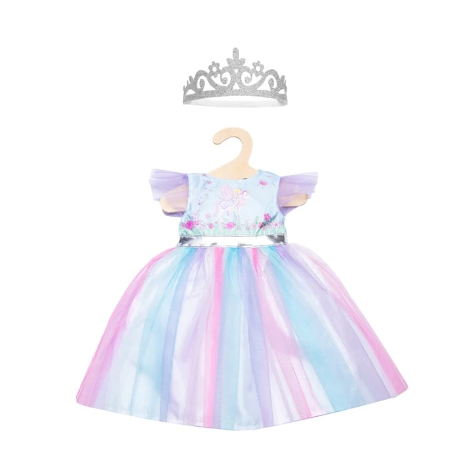 Puppenkleid - Fee Und Einhorn - Größe 35 - 45 Cm 5 Puppenkleid - Fee Und Einhorn - Größe 35 - 45 Cm – Bild 3