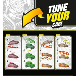 Majorette - Tune Up's Series 2 - 4er Pack - 1 Stück -Spielzeug Aktionen Geschäft 234582 3467452066195 die cast auto tune ups dickie 011