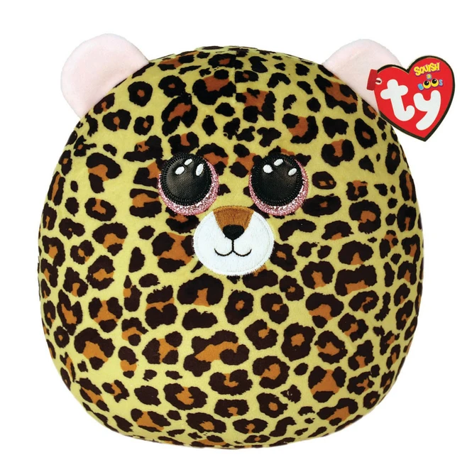 TY - Squish A Boo - Plüsch Kissen - Leopard Livvie - Ca. 35 Cm 3 TY - Squish A Boo - Plüsch Kissen - Leopard Livvie - Ca. 35 Cm
