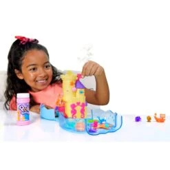 MATTEL Polly Pocket - Seifenblasen Aquarium Mit Unterwasserthema -Spielzeug Aktionen Geschäft 236676 194735048304 mattel pollypocket 04