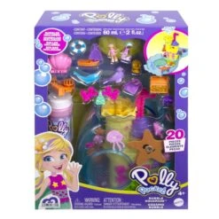 MATTEL Polly Pocket - Seifenblasen Aquarium Mit Unterwasserthema -Spielzeug Aktionen Geschäft 236676 194735048304 polly pocket seifenblasen aquarium