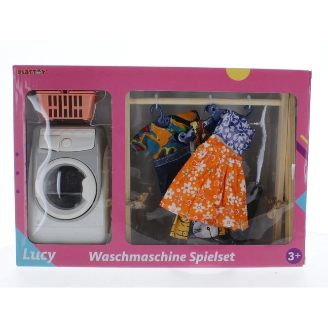Besttoy - Lucy - Waschmaschine Spielset 3 Besttoy - Lucy - Waschmaschine Spielset