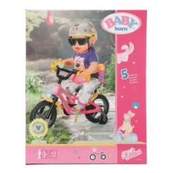 Zapf Creation BABY Born - Fahrrad - 43 Cm -Spielzeug Aktionen Geschäft 241669 4001167830024 zapf baby born fahrrad 02
