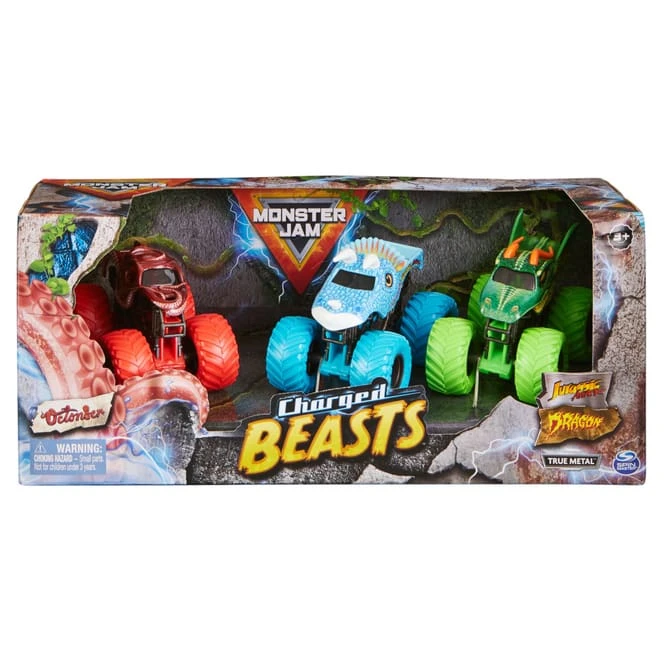 SPIN MASTER Monster Jam - 3er-Pack Charged Beasts 3 SPIN MASTER Monster Jam - 3er-Pack Charged Beasts