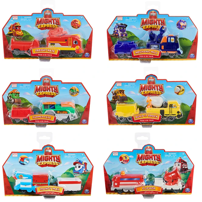 SPIN MASTER Mighty Express - Zug Mit Güterwaggon - 1 Stück 3 SPIN MASTER Mighty Express - Zug Mit Güterwaggon - 1 Stück
