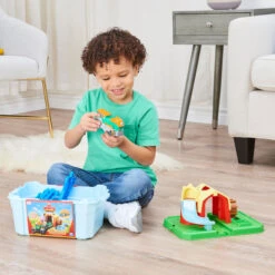 SPIN MASTER Mighty Express - Farmbahnhof Spielset Mit Farm-Frieda -Spielzeug Aktionen Geschäft 242078 778988360002 spin master mighty express bahnhof 07