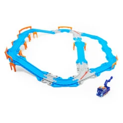 SPIN MASTER Mighty Express - Schienen Set Mit Push-and-Go Zug Mechaniker Milo -Spielzeug Aktionen Geschäft 242080 778988359761 spin master mighty express train track 01