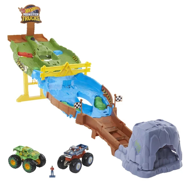 MATTEL Hot Wheels Monster Trucks - Wettkampf Rennstrecke 8 MATTEL Hot Wheels Monster Trucks - Wettkampf Rennstrecke – Bild 6