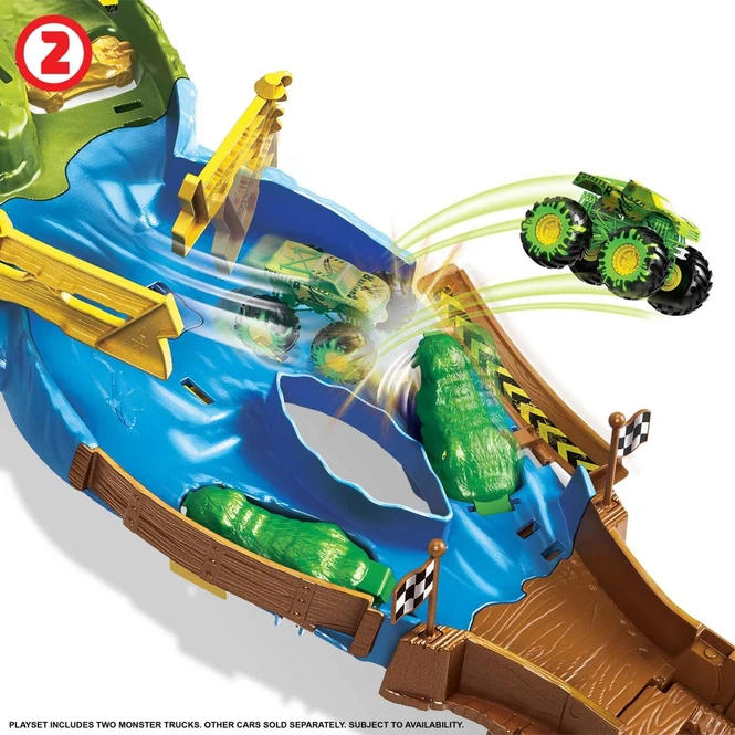 MATTEL Hot Wheels Monster Trucks - Wettkampf Rennstrecke 5 MATTEL Hot Wheels Monster Trucks - Wettkampf Rennstrecke – Bild 3