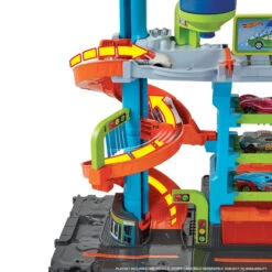 MATTEL Hot Wheels City - Farbwechsel Auto-Waschanlage 12 MATTEL Hot Wheels City - Farbwechsel Auto-Waschanlage -Spielzeug Aktionen Geschäft 242514 194735028955 mattel mega turm autowaschanlage 06