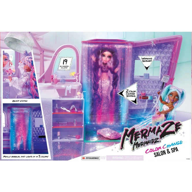 MGA Mermaze Mermaidz - Color Change - Salon & Spa 4 MGA Mermaze Mermaidz - Color Change - Salon & Spa – Bild 2