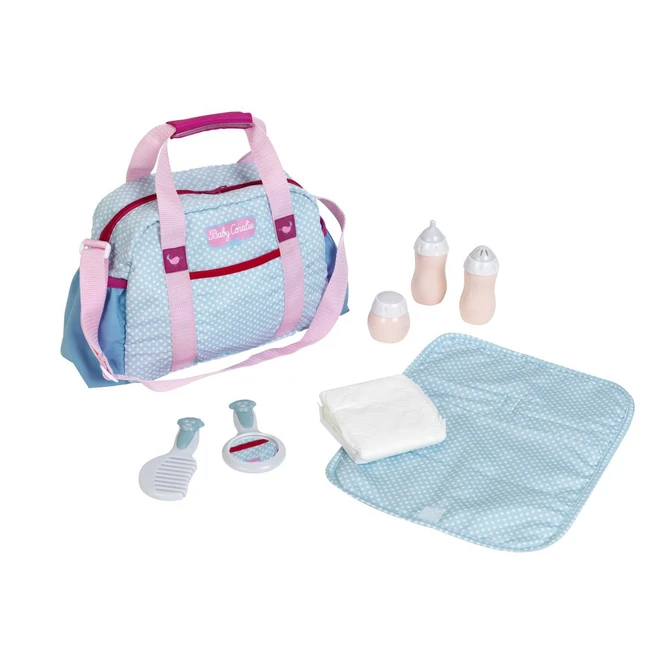 Klein Wickeltasche Mit Zubehör Für Puppen 4 Klein Wickeltasche Mit Zubehör Für Puppen – Bild 2