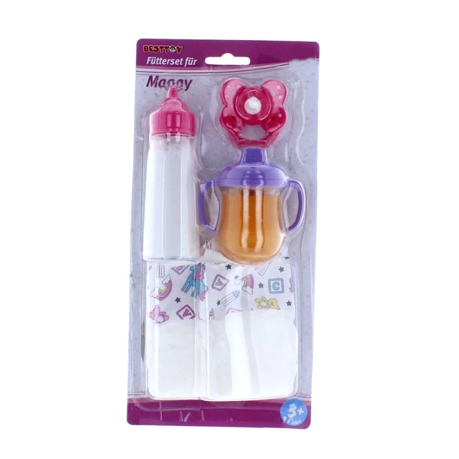 Puppen-Fütterset Für Maggy 3 Puppen-Fütterset Für Maggy