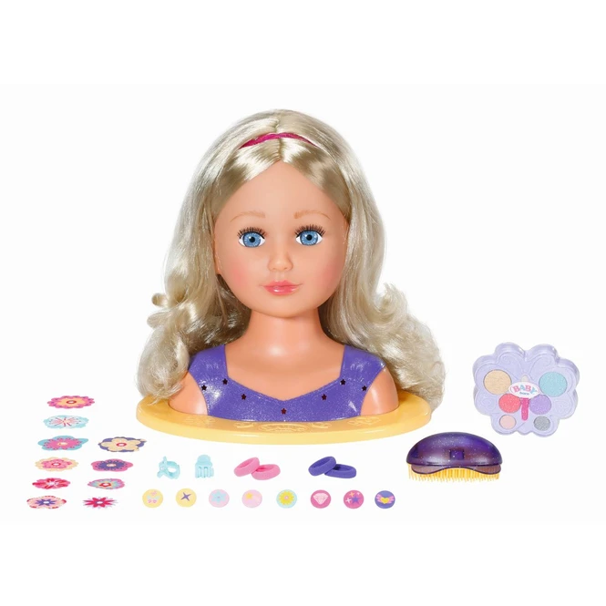 Zapf Creation BABY Born - Sister - Styling Head - Schminkkopf 7 Zapf Creation BABY Born - Sister - Styling Head - Schminkkopf – Bild 5