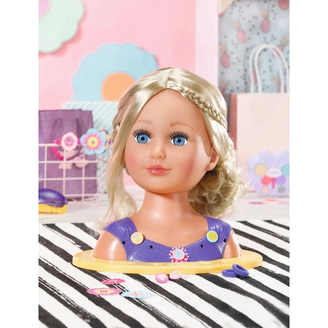 Zapf Creation BABY Born - Sister - Styling Head - Schminkkopf 4 Zapf Creation BABY Born - Sister - Styling Head - Schminkkopf – Bild 2