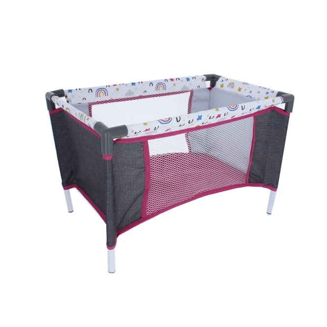 Puppen-Reisebett - Regenbogen 4 Puppen-Reisebett - Regenbogen – Bild 2