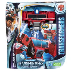 Hasbro Transformers - Earth Spark - Spin Changer - Optimus Prime Und Robby Malto