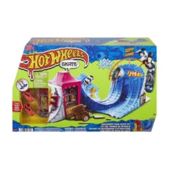 MATTEL Hot Wheels Skate - Vergnügungspark Skate Set -Spielzeug Aktionen Geschäft 246606 194735057795 Mattel HotWheels Skate Park Set Amusement 03